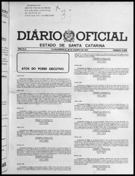 Diário Oficial do Estado de Santa Catarina. Ano 42. N° 10805 de 25/08/1977