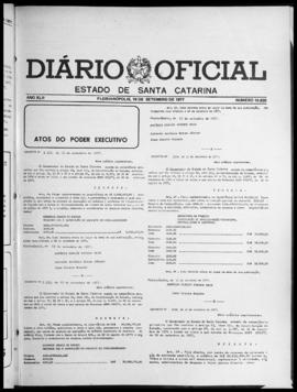 Diário Oficial do Estado de Santa Catarina. Ano 42. N° 10820 de 16/09/1977