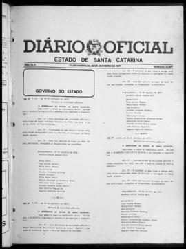 Diário Oficial do Estado de Santa Catarina. Ano 42. N° 10847 de 25/10/1977