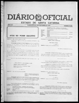 Diário Oficial do Estado de Santa Catarina. Ano 42. N° 10830 de 30/09/1977