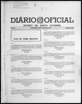 Diário Oficial do Estado de Santa Catarina. Ano 42. N° 10792 de 05/08/1977