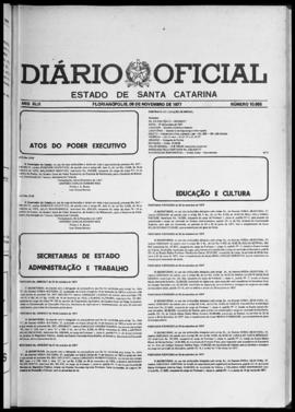 Diário Oficial do Estado de Santa Catarina. Ano 42. N° 10855 de 08/11/1977