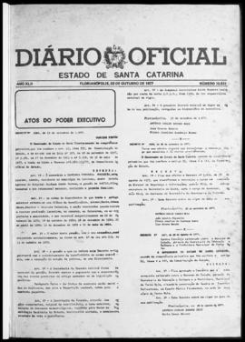 Diário Oficial do Estado de Santa Catarina. Ano 42. N° 10831 de 03/10/1977