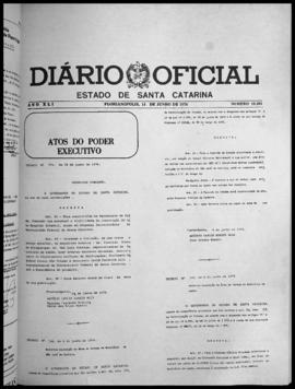 Diário Oficial do Estado de Santa Catarina. Ano 41. N° 10504 de 14/06/1976