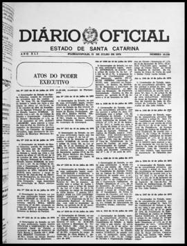 Diário Oficial do Estado de Santa Catarina. Ano 41. N° 10530 de 21/07/1976