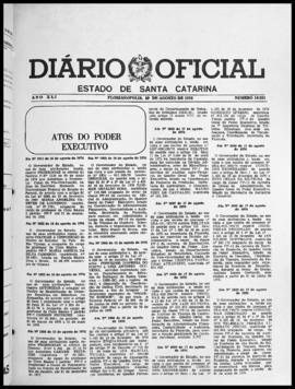 Diário Oficial do Estado de Santa Catarina. Ano 41. N° 10551 de 19/08/1976
