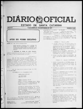 Diário Oficial do Estado de Santa Catarina. Ano 42. N° 10821 de 19/09/1977