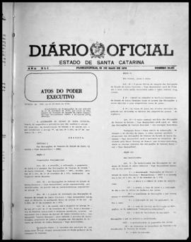 Diário Oficial do Estado de Santa Catarina. Ano 41. N° 10493 de 28/05/1976