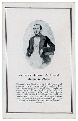 Frederico Augusto do Amaral Sarmento Mena (?-1856)