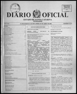 Diário Oficial do Estado de Santa Catarina. Ano 71. N° 17371 de 07/04/2004
