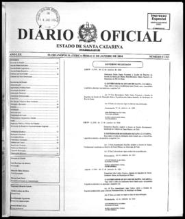 Diário Oficial do Estado de Santa Catarina. Ano 70. N° 17313 de 13/01/2004