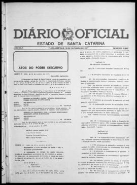 Diário Oficial do Estado de Santa Catarina. Ano 42. N° 10843 de 19/10/1977