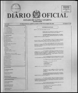 Diário Oficial do Estado de Santa Catarina. Ano 70. N° 17283 de 20/11/2003