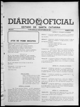 Diário Oficial do Estado de Santa Catarina. Ano 42. N° 10842 de 18/10/1977
