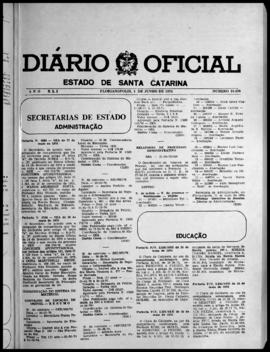 Diário Oficial do Estado de Santa Catarina. Ano 41. N° 10498 de 04/06/1976