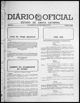 Diário Oficial do Estado de Santa Catarina. Ano 42. N° 10829 de 29/09/1977