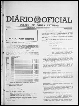 Diário Oficial do Estado de Santa Catarina. Ano 42. N° 10827 de 27/09/1977