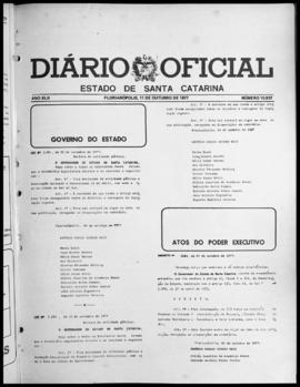 Diário Oficial do Estado de Santa Catarina. Ano 42. N° 10837 de 11/10/1977