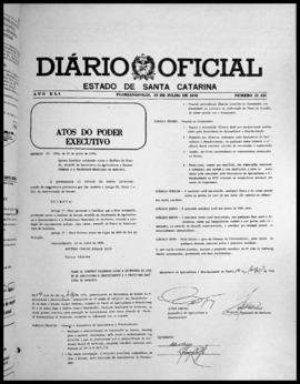 Diário Oficial do Estado de Santa Catarina. Ano 41. N° 10532 de 23/07/1976