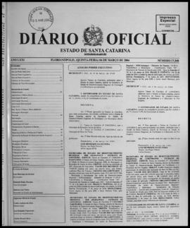 Diário Oficial do Estado de Santa Catarina. Ano 71. N° 17348 de 04/03/2004