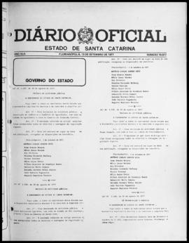 Diário Oficial do Estado de Santa Catarina. Ano 42. N° 10817 de 13/09/1977