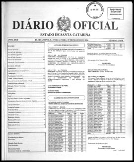 Diário Oficial do Estado de Santa Catarina. Ano 72. N° 17838 de 07/03/2006