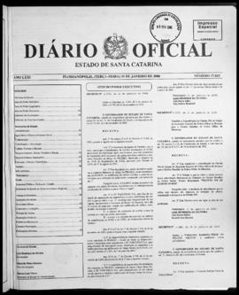 Diário Oficial do Estado de Santa Catarina. Ano 71. N° 17815 de 31/01/2006