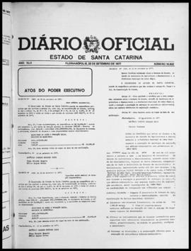 Diário Oficial do Estado de Santa Catarina. Ano 42. N° 10822 de 20/09/1977