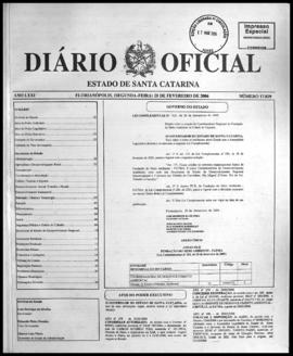 Diário Oficial do Estado de Santa Catarina. Ano 71. N° 17829 de 20/02/2006