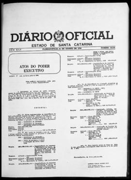 Diário Oficial do Estado de Santa Catarina. Ano 41. N° 10540 de 04/08/1976