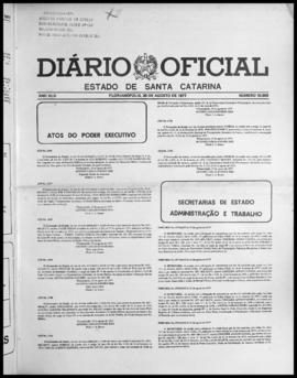 Diário Oficial do Estado de Santa Catarina. Ano 42. N° 10808 de 30/08/1977