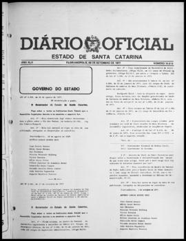 Diário Oficial do Estado de Santa Catarina. Ano 42. N° 10813 de 06/09/1977