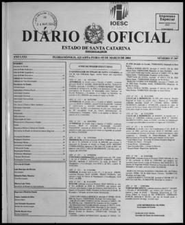 Diário Oficial do Estado de Santa Catarina. Ano 71. N° 17347 de 03/03/2004