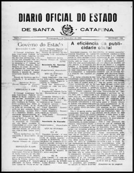 Diário Oficial do Estado de Santa Catarina. Ano 1. N° 198 de 05/11/1934