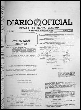 Diário Oficial do Estado de Santa Catarina. Ano 41. N° 10510 de 23/06/1976