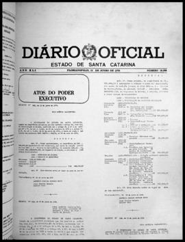 Diário Oficial do Estado de Santa Catarina. Ano 41. N° 10508 de 21/06/1976