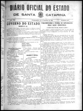 Diário Oficial do Estado de Santa Catarina. Ano 8. N° 2164 de 23/12/1941
