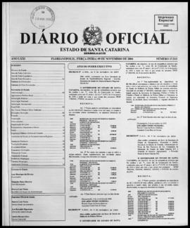 Diário Oficial do Estado de Santa Catarina. Ano 71. N° 17513 de 09/11/2004