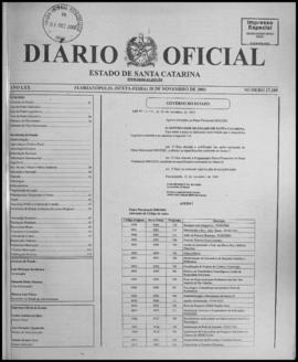 Diário Oficial do Estado de Santa Catarina. Ano 70. N° 17289 de 28/11/2003. Parte 1