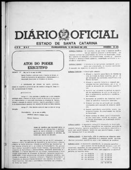 Diário Oficial do Estado de Santa Catarina. Ano 41. N° 10494 de 31/05/1976