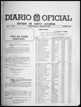 Diário Oficial do Estado de Santa Catarina. Ano 41. N° 10488 de 21/05/1976