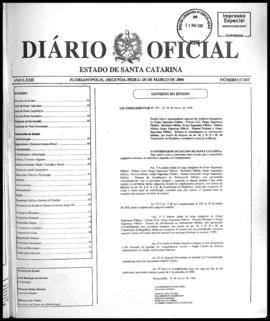 Diário Oficial do Estado de Santa Catarina. Ano 72. N° 17847 de 20/03/2006