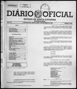 Diário Oficial do Estado de Santa Catarina. Ano 66. N° 16252 de 16/09/1999