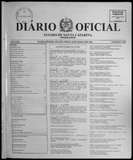 Diário Oficial do Estado de Santa Catarina. Ano 71. N° 17361 de 24/03/2004