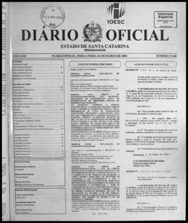 Diário Oficial do Estado de Santa Catarina. Ano 71. N° 17346 de 02/03/2004