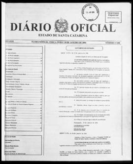 Diário Oficial do Estado de Santa Catarina. Ano 71. N° 17800 de 10/01/2006