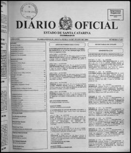 Diário Oficial do Estado de Santa Catarina. Ano 71. N° 17437 de 16/07/2004