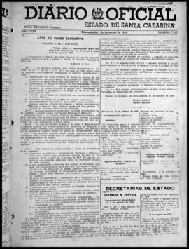 Diário Oficial do Estado de Santa Catarina. Ano 31. N° 7681 de 04/11/1964