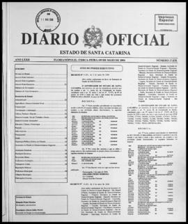 Diário Oficial do Estado de Santa Catarina. Ano 72. N° 17878 de 09/05/2006