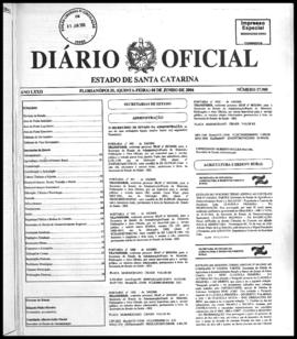 Diário Oficial do Estado de Santa Catarina. Ano 72. N° 17900 de 08/06/2006